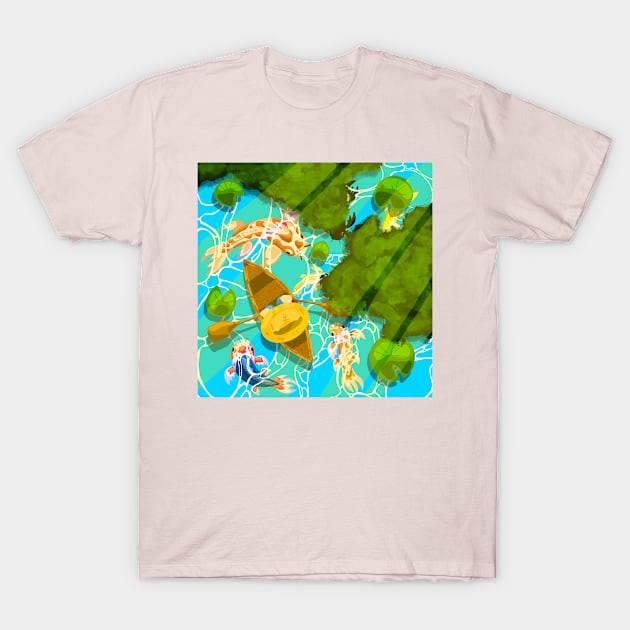 Koi Dreams T-Shirt by Dreamy Place